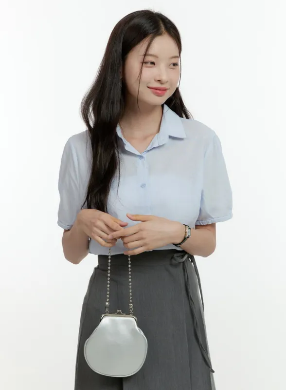 Chain Crossbody Bag OL430 sold by Lewkin