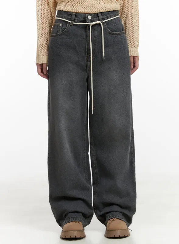 Kay String Baggy Jeans CL431 sold by Lewkin