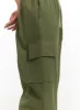 Cargo Wide Leg Banded Pants CA423 sold by Lewkin