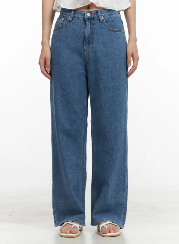 Classic Straight Jeans OU407 sold by Lewkin