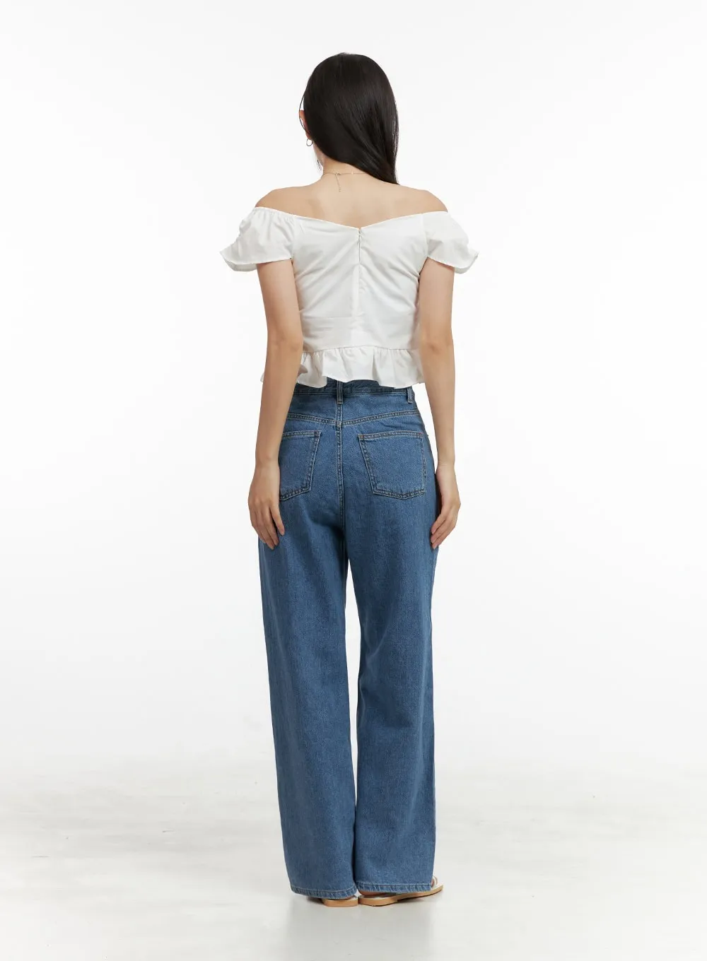 Classic Straight Jeans OU407 sold by Lewkin product image thumbnail 4