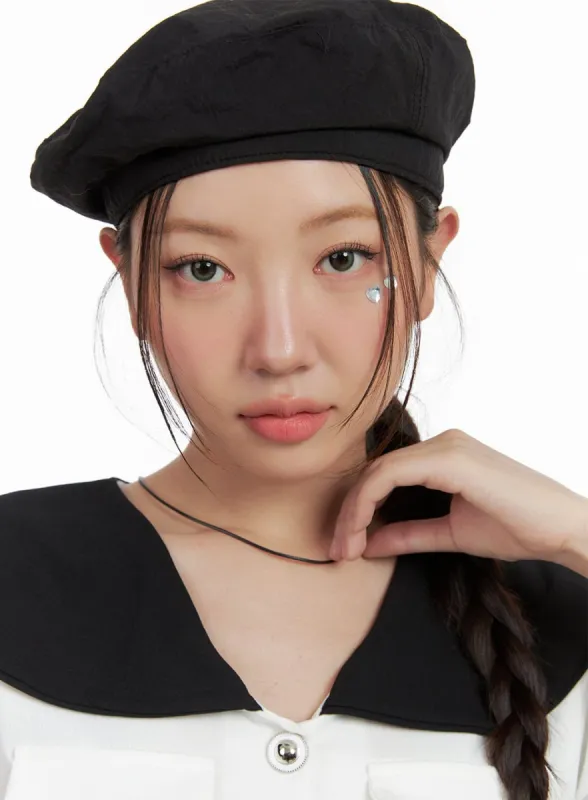 Simple Line Necklace IG406 sold by Lewkin