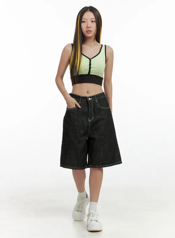 Ida Stitched Bermuda Jorts OG406 sold by Lewkin