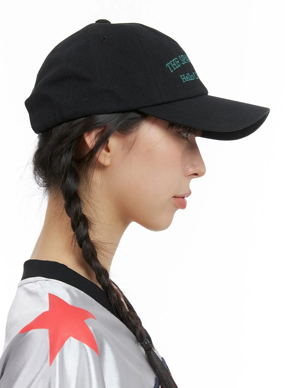 Embroidered Lettering Cap CG408 sold by Lewkin product image thumbnail 3