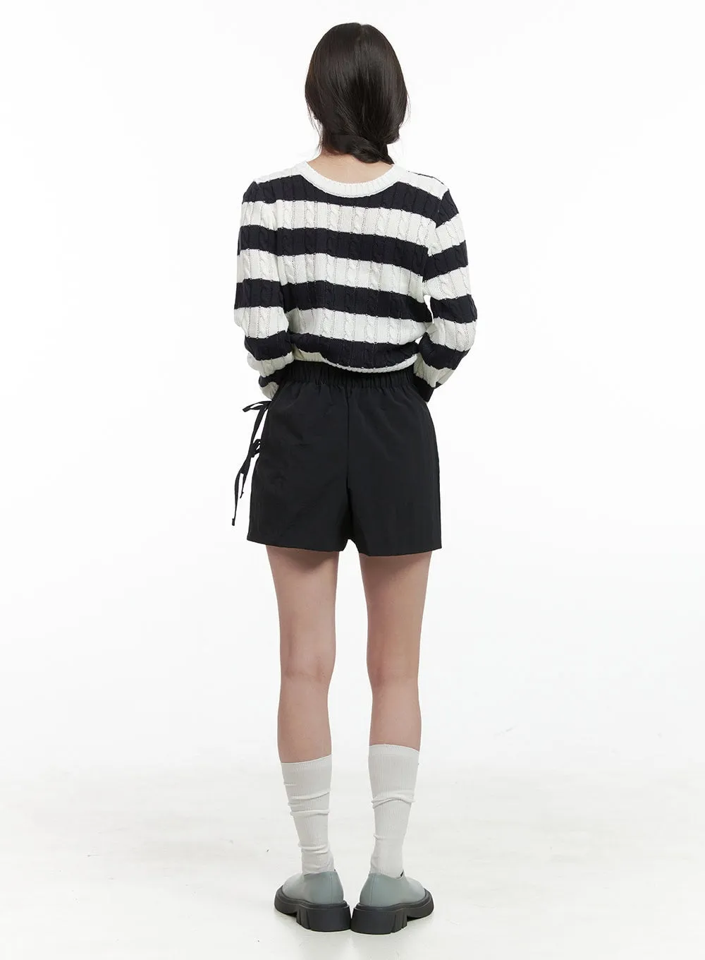 Cozy Stripe Knit Sweater OG409 sold by Lewkin product image thumbnail 3