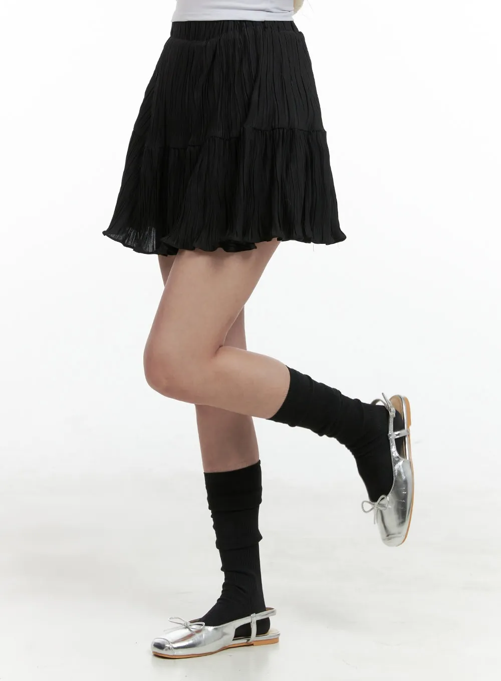 Frizzy Frill Mini Skirt OG412 sold by Lewkin product image thumbnail 2