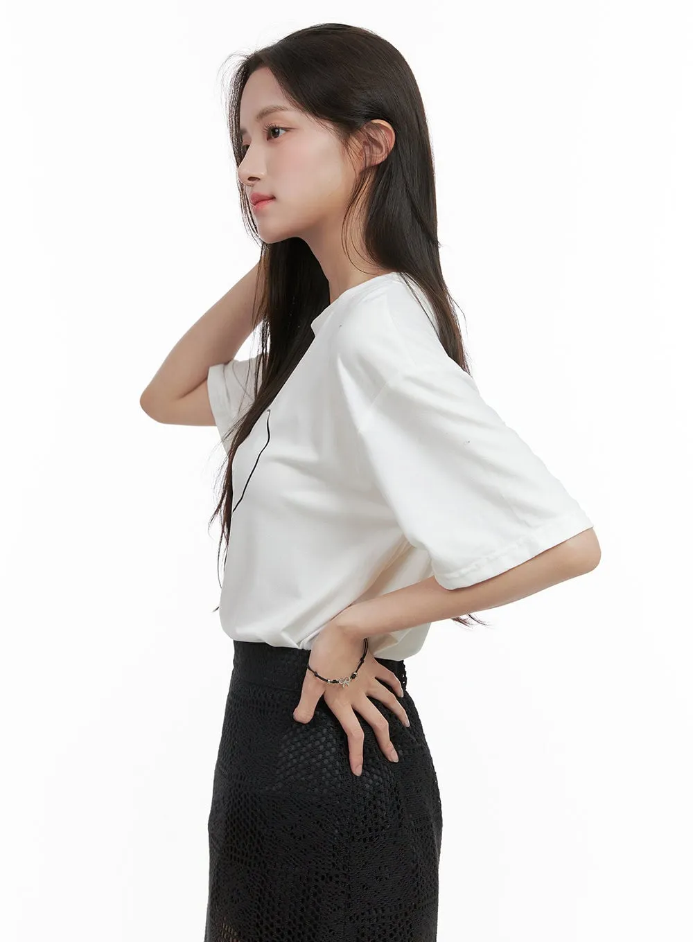 Nolitan Graphic Cotton T-Shirt OG412 sold by Lewkin product image thumbnail 4