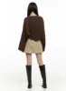 A-Line Pleated Mini Skirt OG416 sold by Lewkin