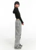 Cozy Patchwork Graphic Sweatpants CG419 sold by Lewkin
