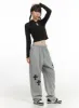 Cozy Patchwork Graphic Sweatpants CG419 sold by Lewkin