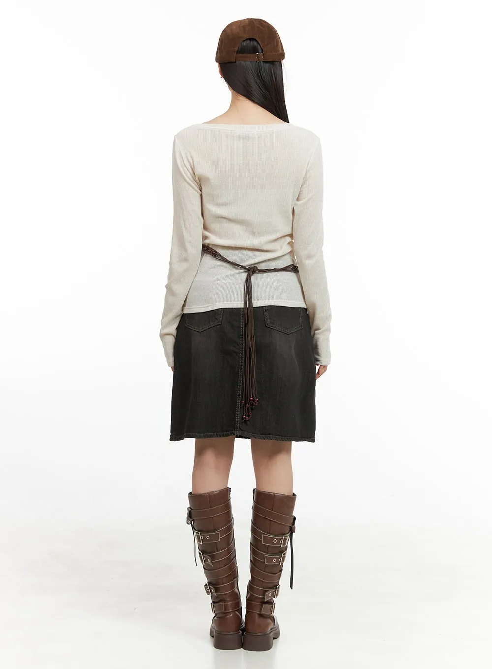 Sheer Lettered Long Sleeve CG419 sold by Lewkin product image thumbnail 4