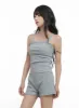 Stud Square Neck Cami Top CG420 sold by Lewkin