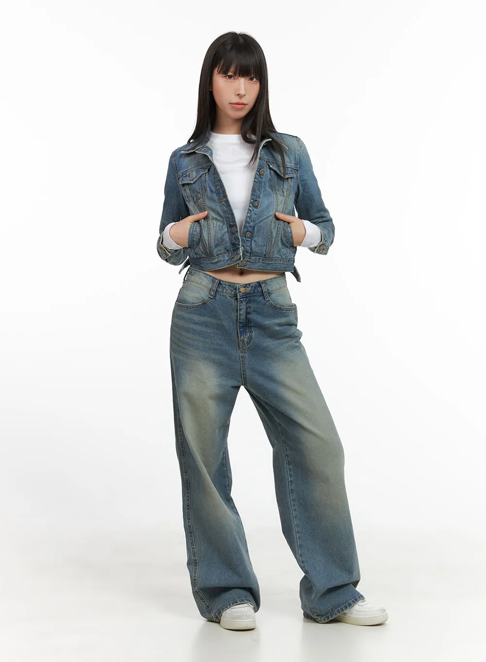 Luna Baggy Jeans CG420 sold by Lewkin product image thumbnail 2