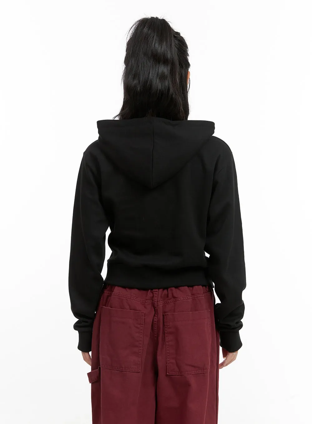 Cotton Graphic Hoodie Jacket CG420 sold by Lewkin product image thumbnail 5