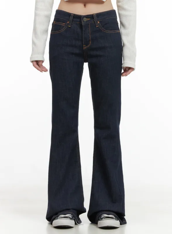 Tia Low Rise Bootcut Jeans CG421 sold by Lewkin