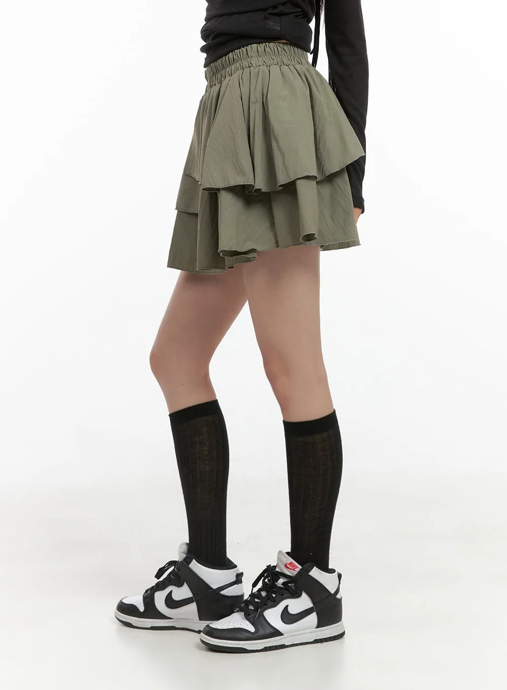 Ruffle Mini Skirt CG427 sold by Lewkin product image thumbnail 5