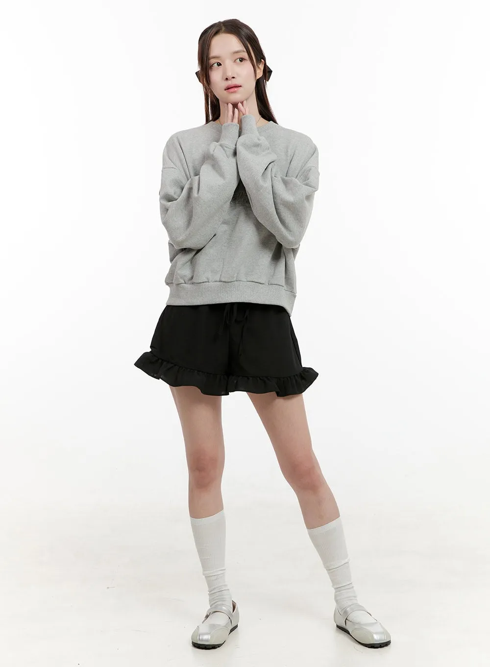 Color-Contrast Velcro Flats OG429 sold by Lewkin product image thumbnail 3