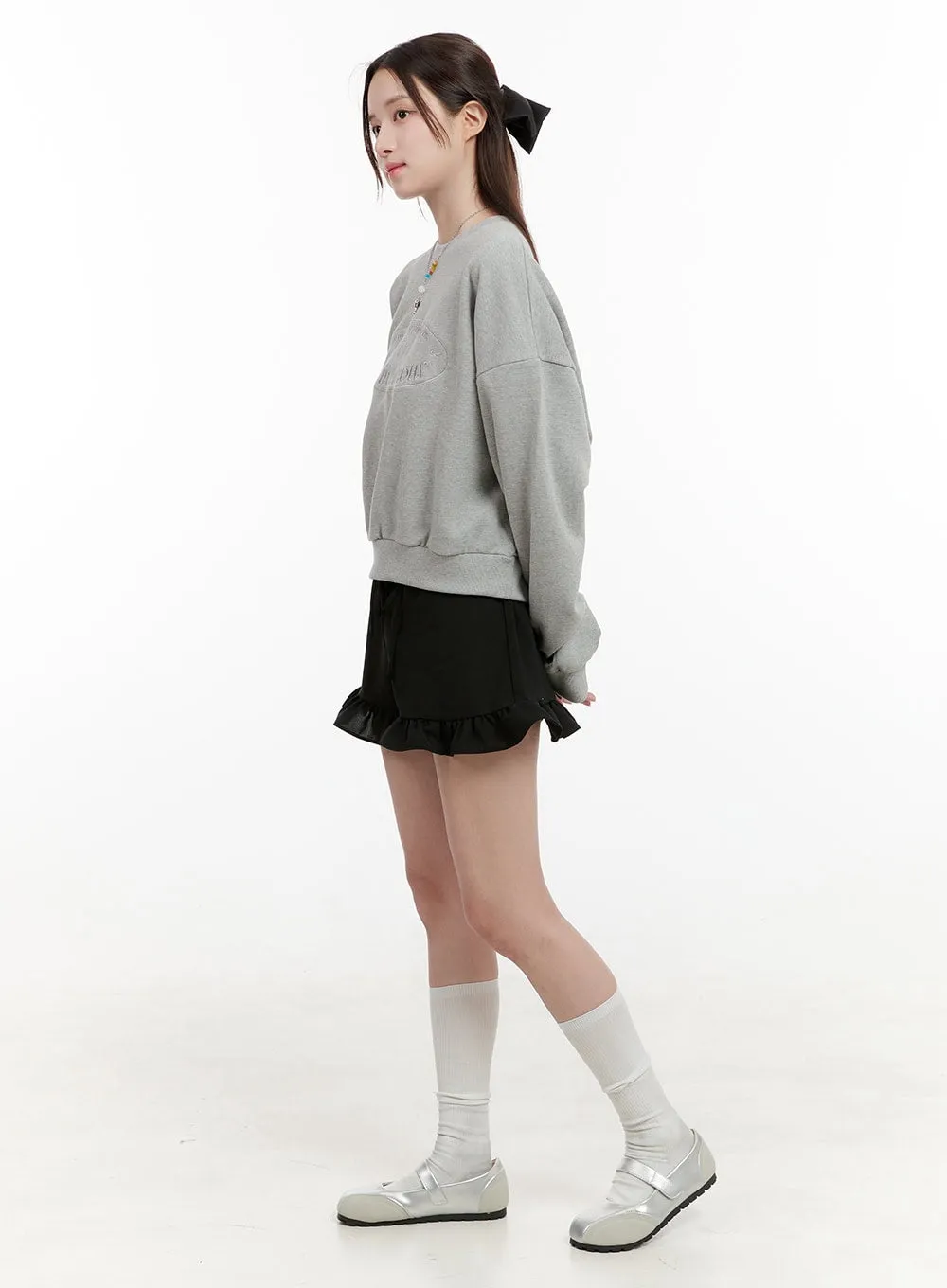 Color-Contrast Velcro Flats OG429 sold by Lewkin product image thumbnail 4