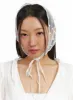See-Through Polka Dot Head Scarf IS402 sold by Lewkin