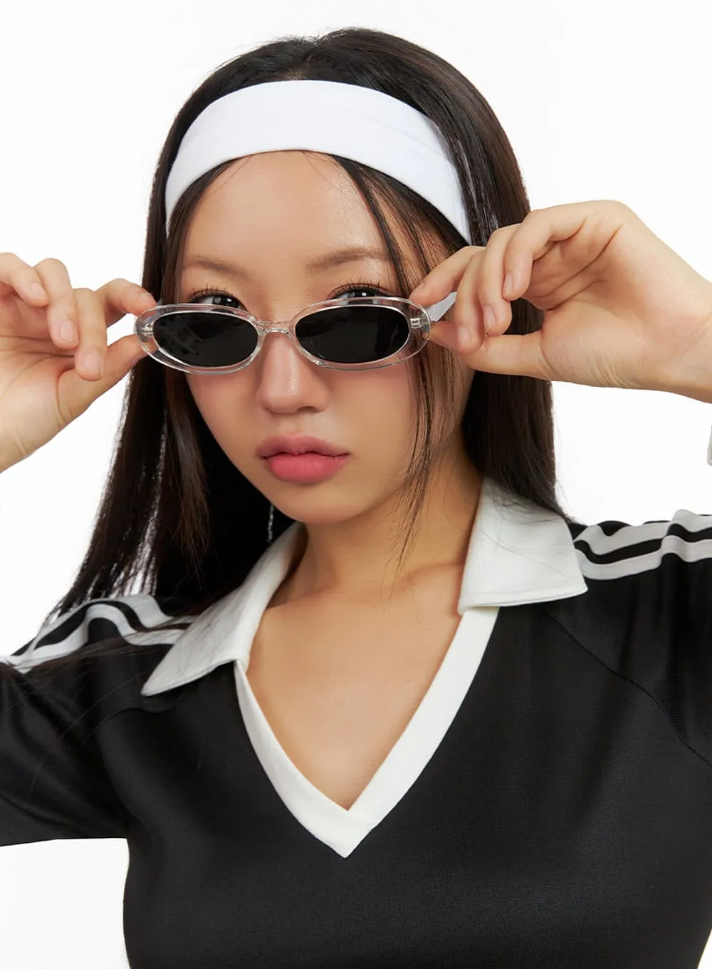 Solid Cotton Headband IS402 sold by Lewkin product image thumbnail 4