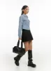 Pleated Mini Skirt IS402 sold by Lewkin