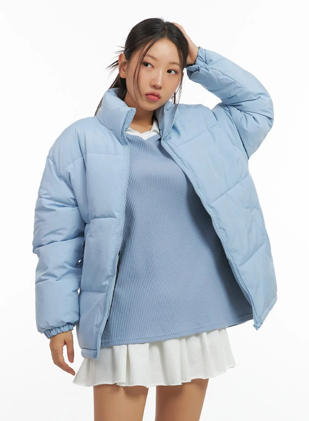 Essential Puffer Coat IS402 sold by Lewkin product image thumbnail 5