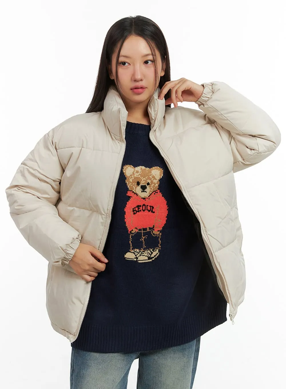 Essential Puffer Coat IS402 sold by Lewkin