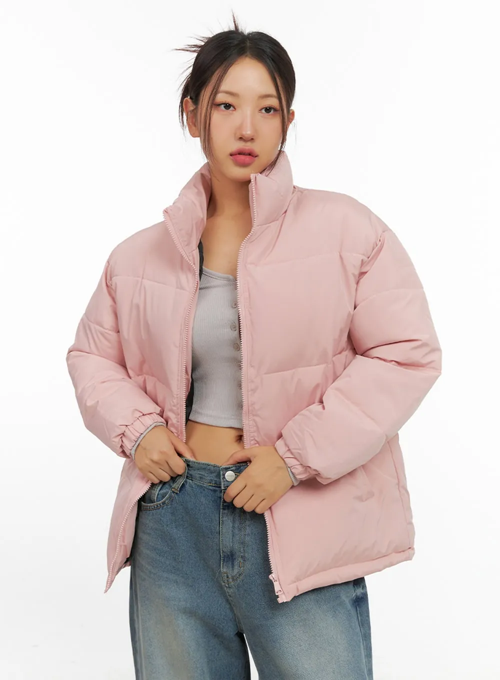 Essential Puffer Coat IS402 sold by Lewkin product image thumbnail 3