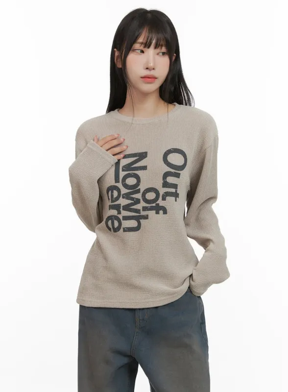 Out of Nowhere Long Sleeve CS403 sold by Lewkin