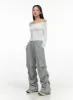 Cotton Pintuck Banded Sweatpants CS405 sold by Lewkin