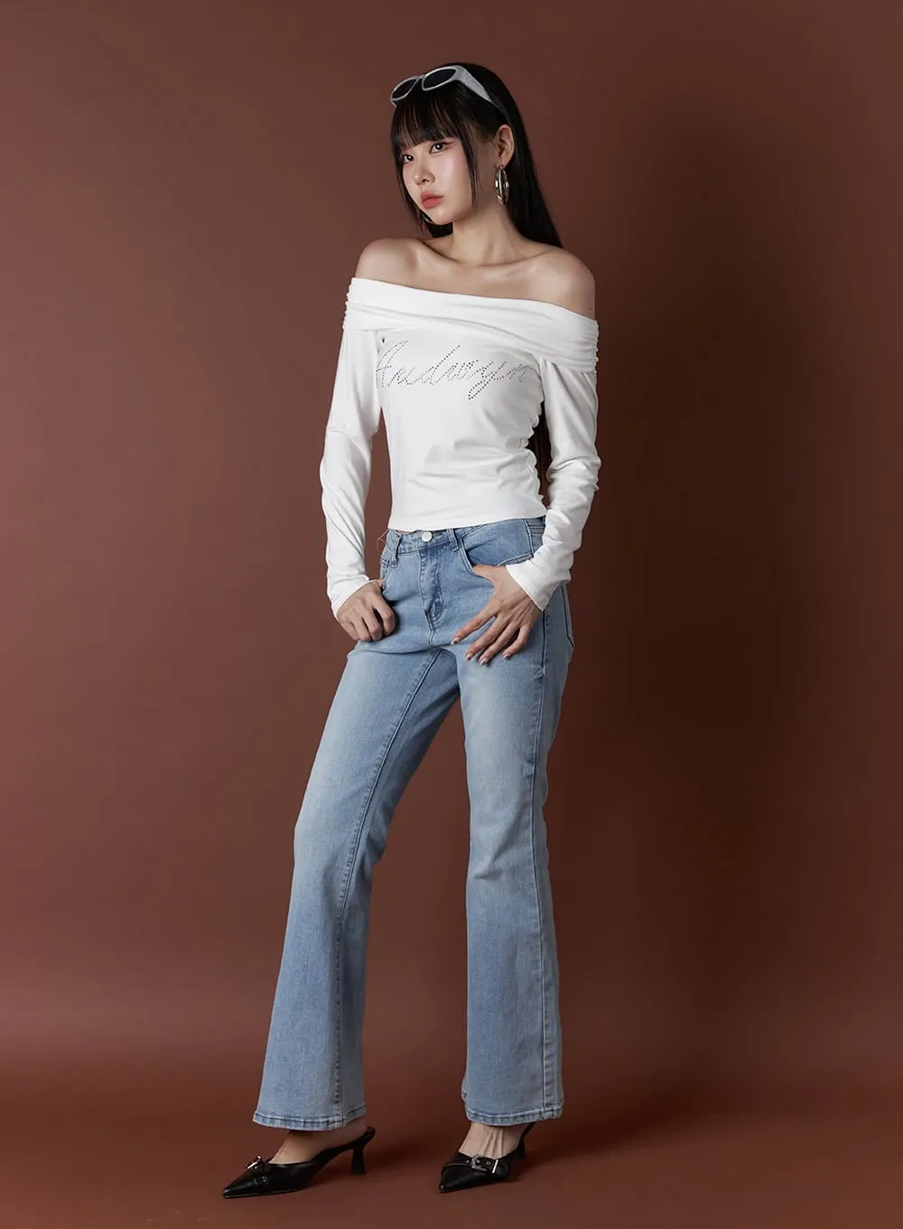 Cat-Eye Vintage Sunglasses OS409 sold by Lewkin product image thumbnail 4