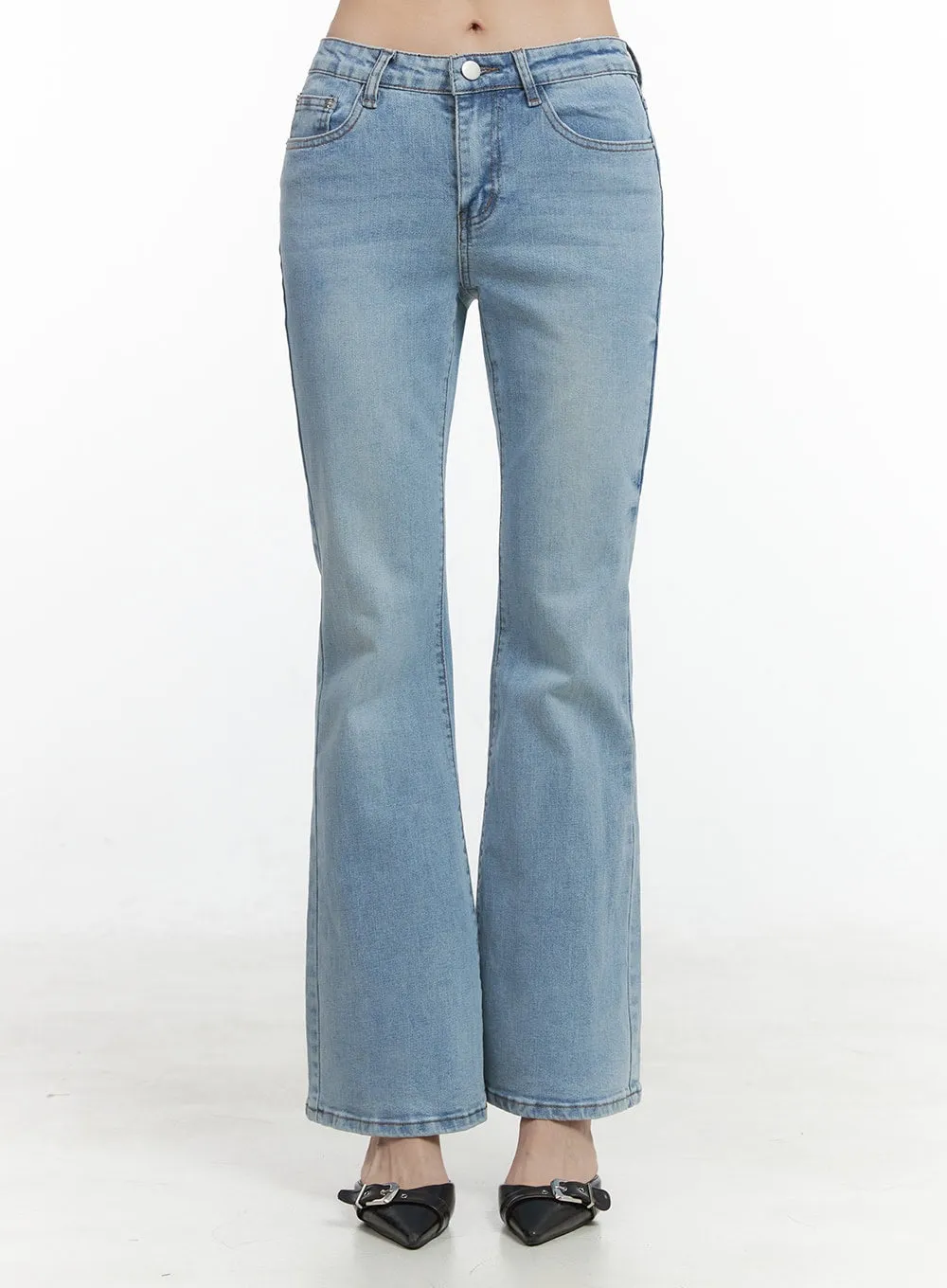 Kitty Slim Bootcut Jeans OS409 sold by Lewkin product image thumbnail 2