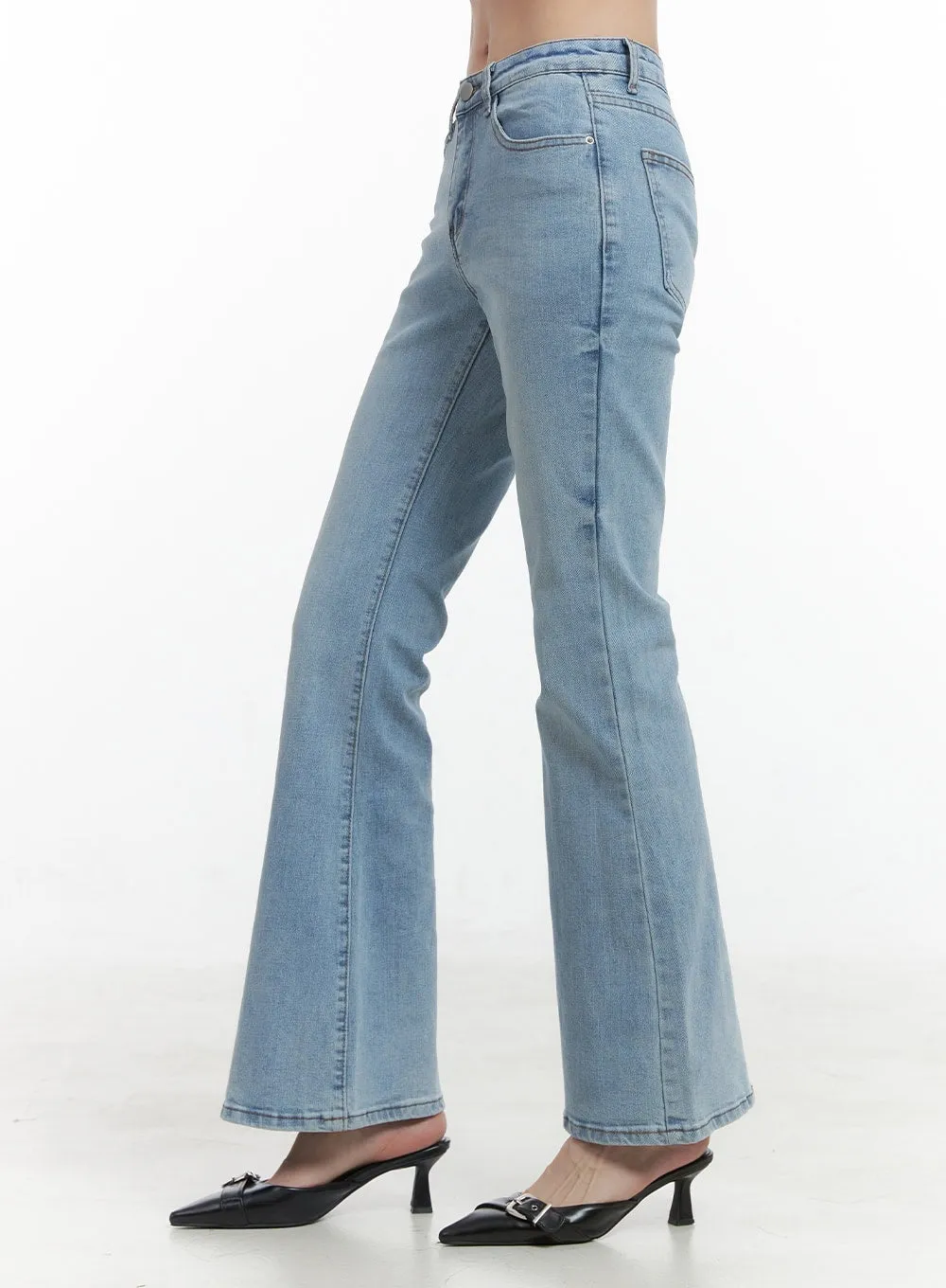 Kitty Slim Bootcut Jeans OS409 sold by Lewkin product image thumbnail 4