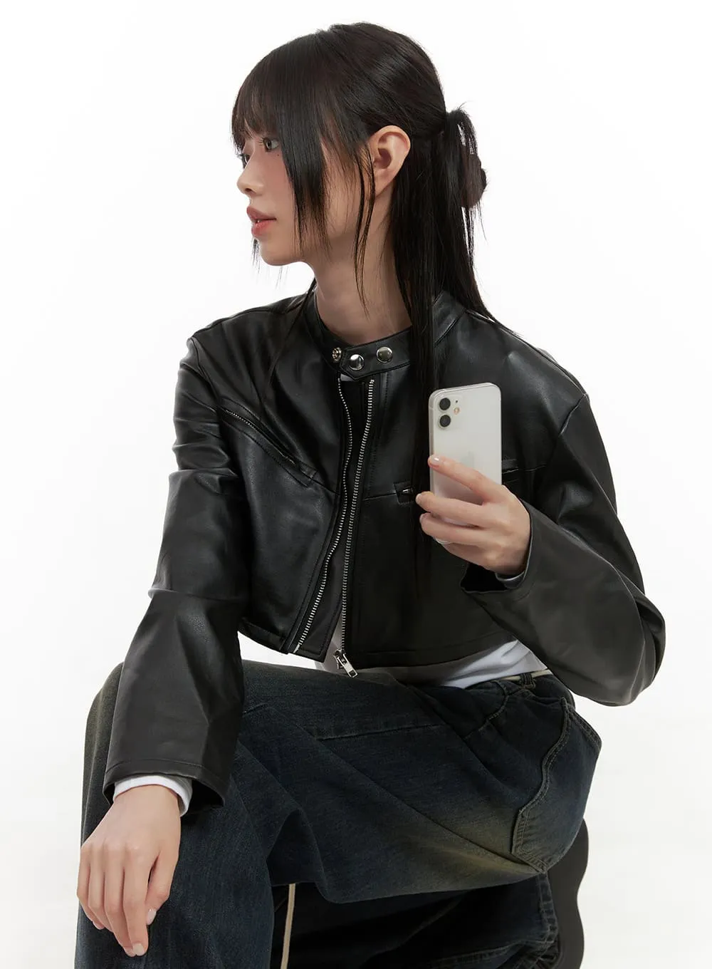 Tailored Zip-Up Jacket CS410 sold by Lewkin