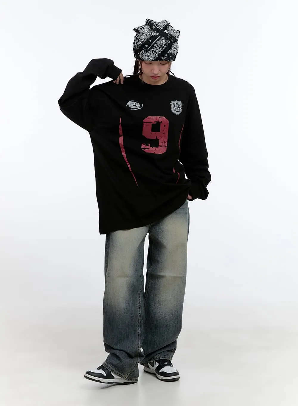 Artistic Print Long Sleeve Tee CS410 sold by Lewkin product image thumbnail 2