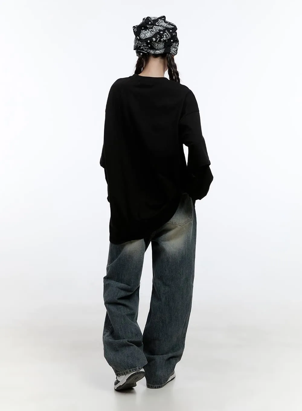 Artistic Print Long Sleeve Tee CS410 sold by Lewkin product image thumbnail 4