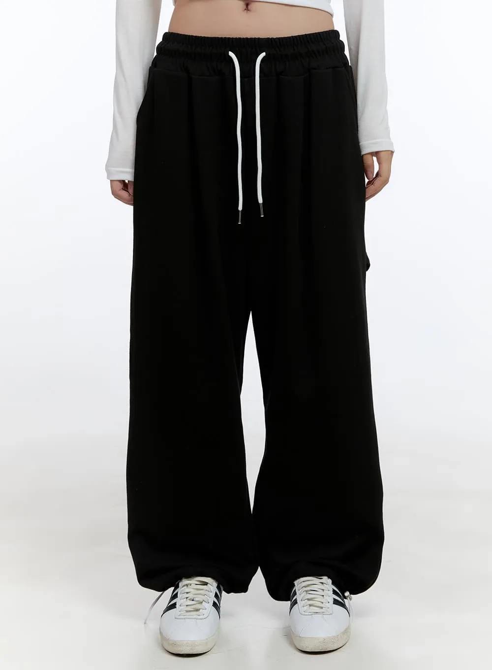 Relaxed Fit Cotton Sweatpants CS410 sold by Lewkin