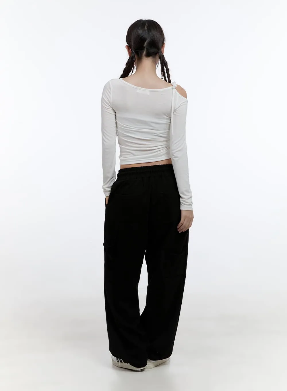 Relaxed Fit Cotton Sweatpants CS410 sold by Lewkin product image thumbnail 4