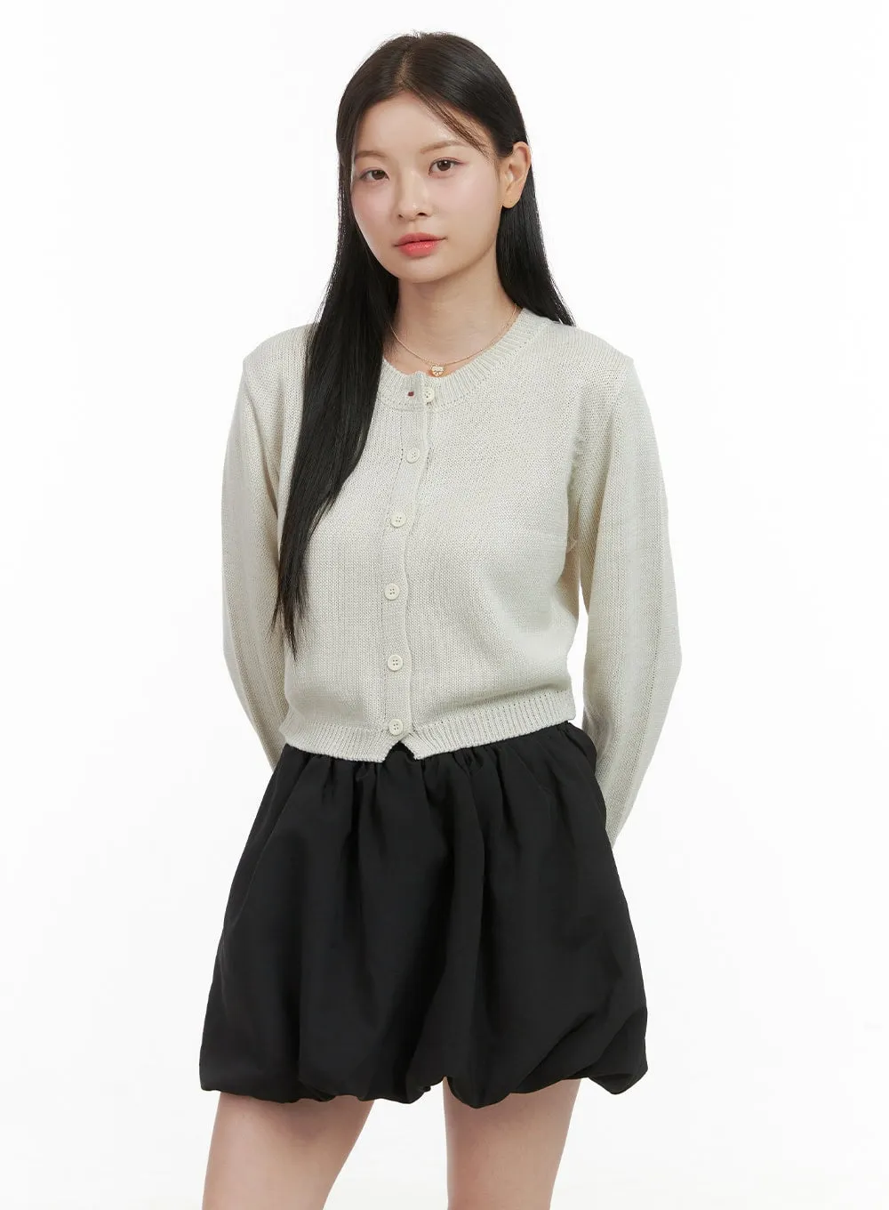 Comfy Acrylic Knit Cardigan OS411 sold by Lewkin