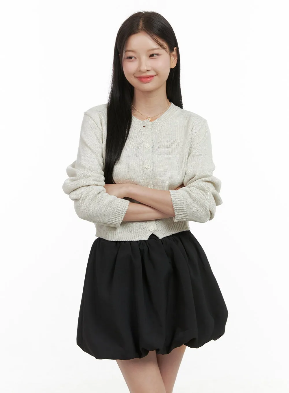 Comfy Acrylic Knit Cardigan OS411 sold by Lewkin product image thumbnail 4