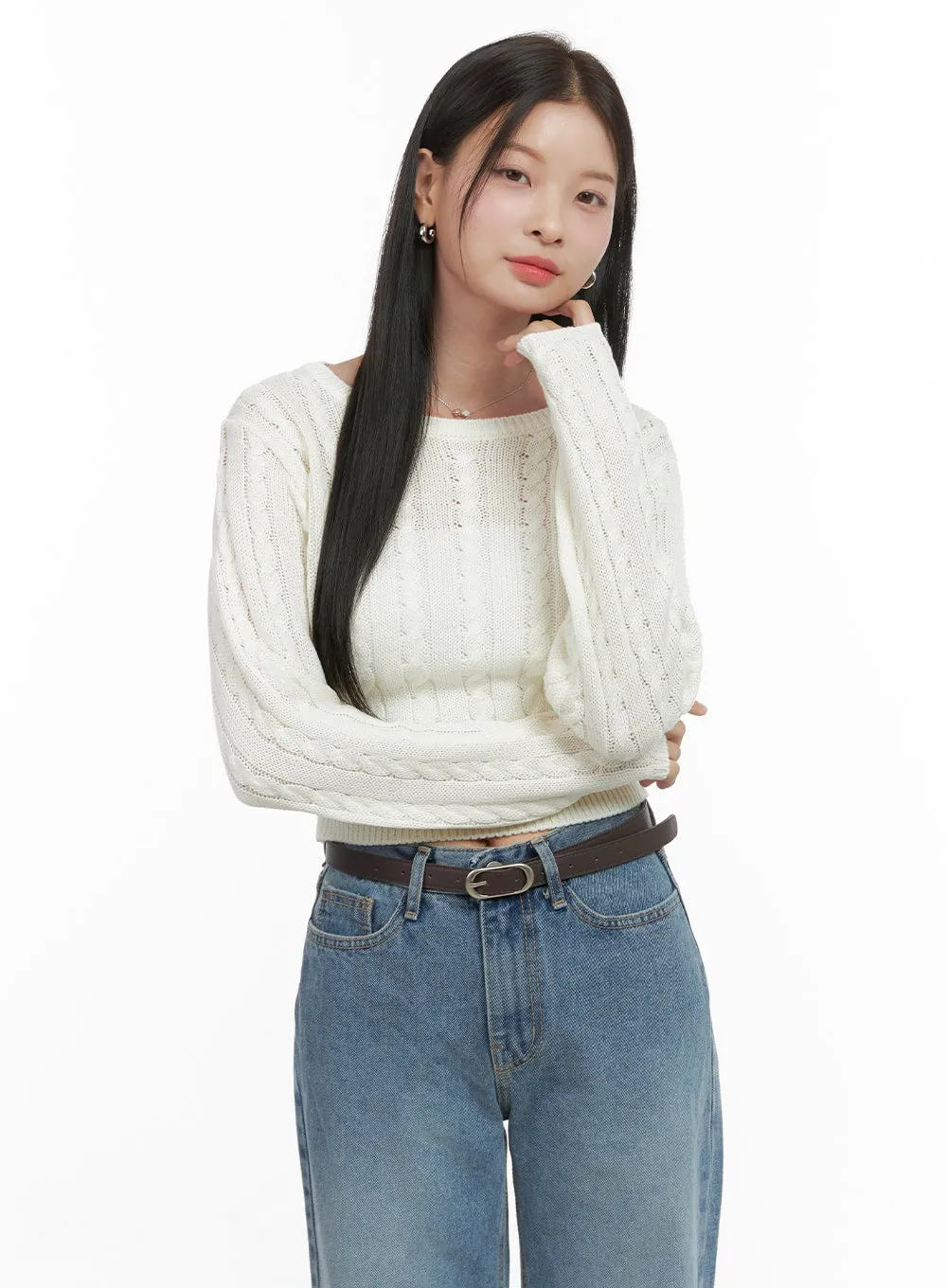 SoftTouch Wool Blend Top OS411 sold by Lewkin