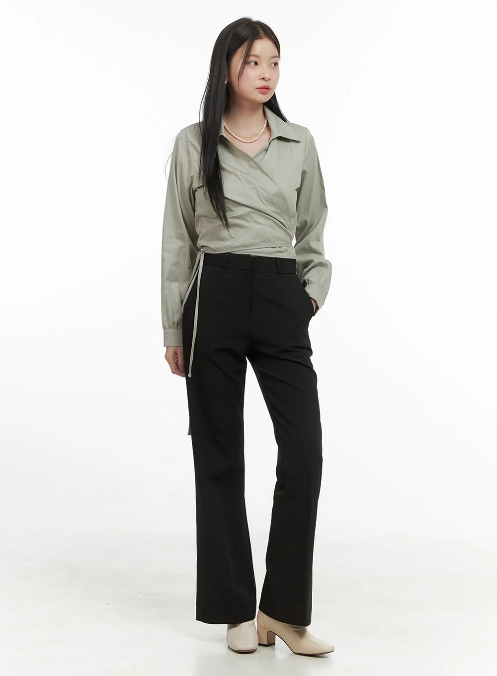 Streamline Slim Fit Trousers OS411 sold by Lewkin product image thumbnail 3