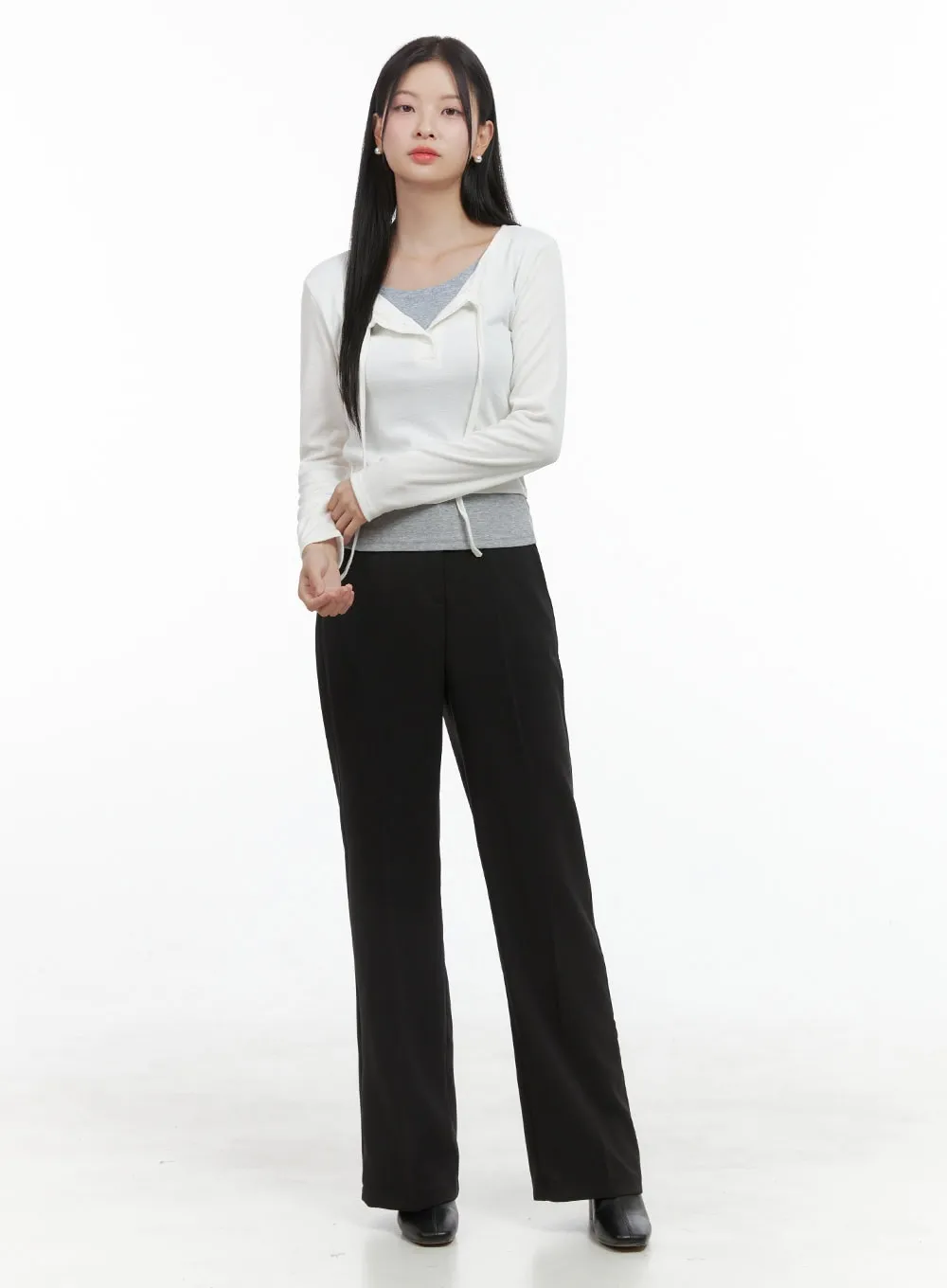 Tailored Stretch Polyester Pants OS411 sold by Lewkin product image thumbnail 5