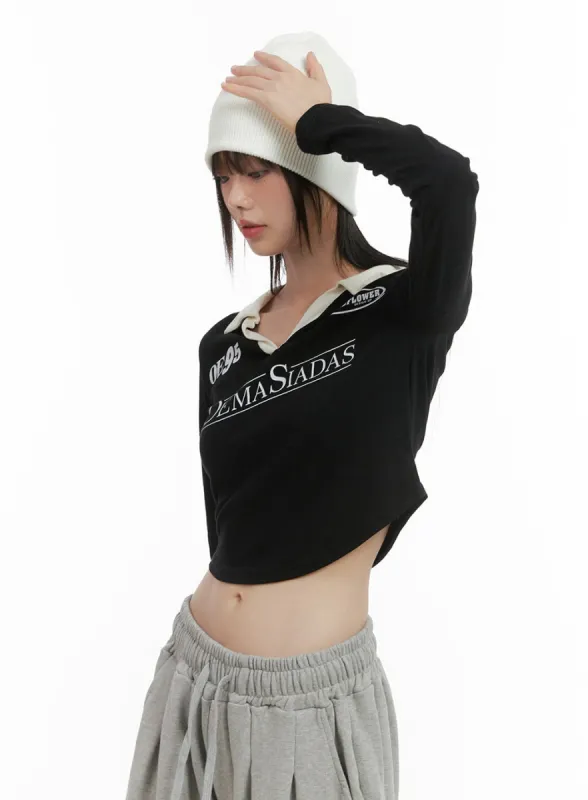 StretchFit Polyester Crop Shirt CS412 sold by Lewkin