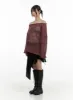 Elegant Banded Ruffle Mini Skirt CS412 sold by Lewkin