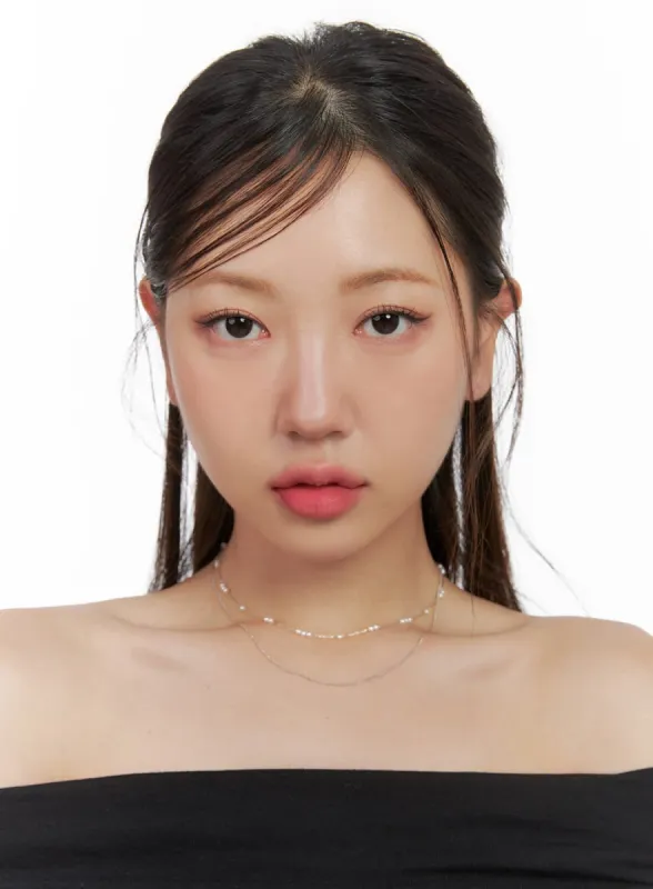 Ivory Glow Necklace IS413 sold by Lewkin