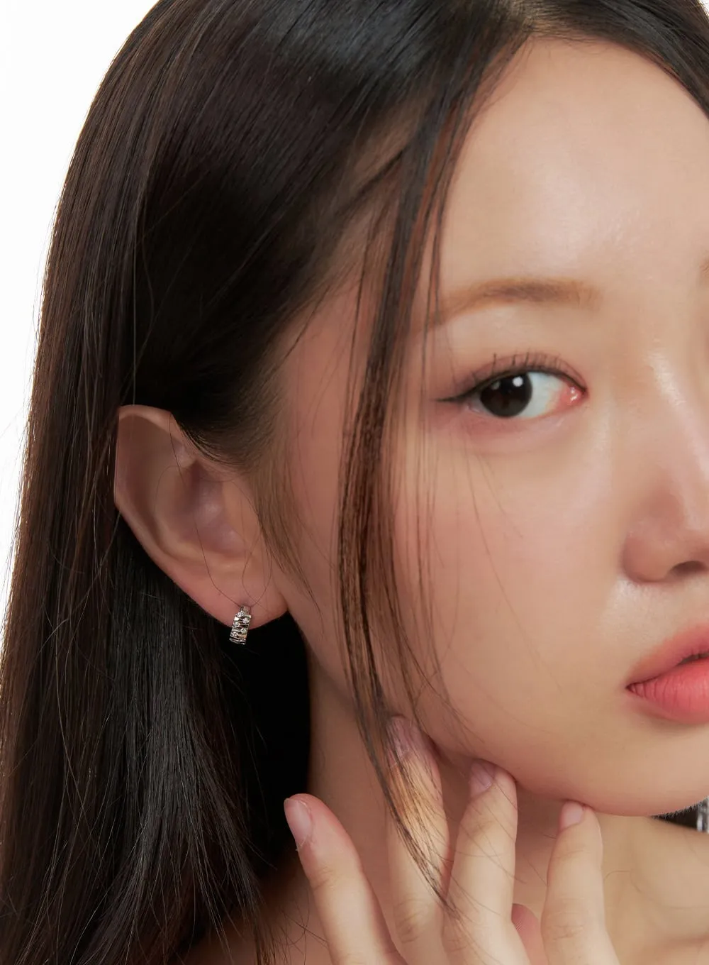 Ringo Cubic Earrings IS413 sold by Lewkin product image thumbnail 2