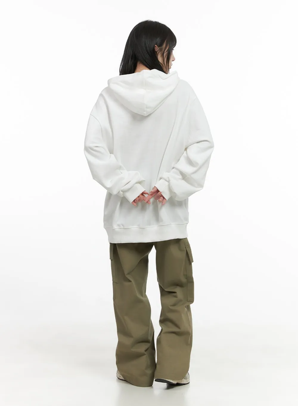 LooseFit Cotton Cargo Trousers CS413 sold by Lewkin product image thumbnail 4