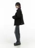 Chic Solid Print Polyester Jacket CS413 sold by Lewkin