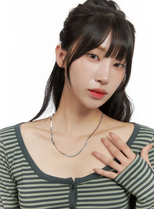 Diva Steel Necklace IG423 sold by Lewkin